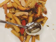 牛肝菌炒杏鲍菇-同里湖大饭店-怡景轩中餐厅(同里古镇店)