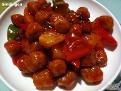 菠萝古老肉-朵朵开素食餐厅(后宰门街店)