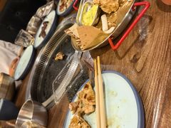 -明洞阿姨·韩式酱蟹烤肉·创意料理(三元桥店)