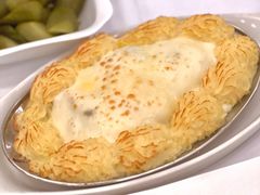 俄式黄油煎海鲈鱼-莫斯科餐厅