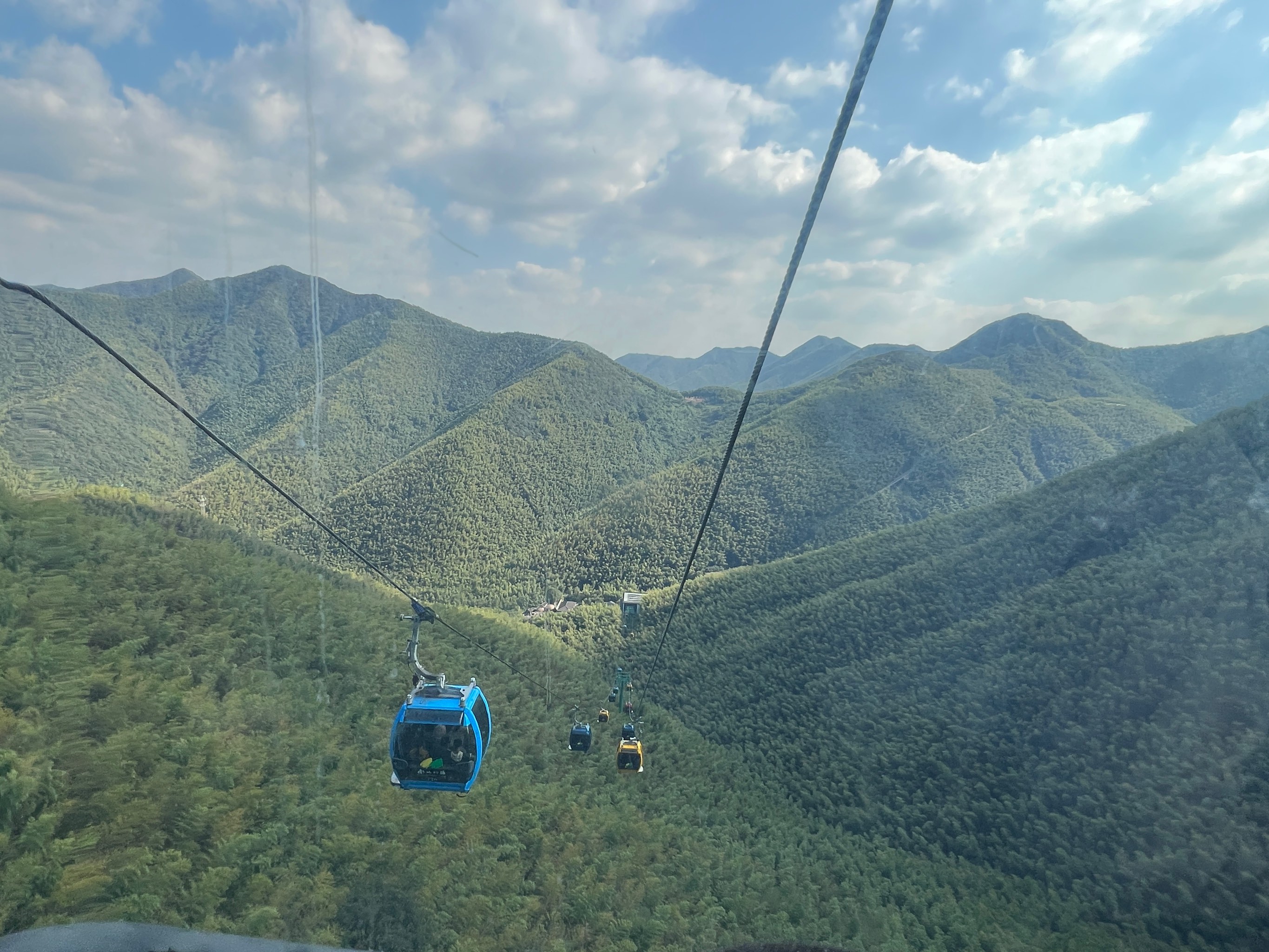 南山竹海秋季图片