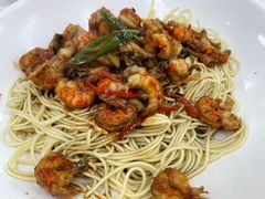 小龙虾拌面-常熟炒浇面馆(蓝旗街店)