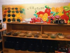 自助调料区-贺野·自助炭火烤肉(紫藤路店)