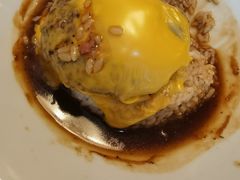 芝士牛肉汉堡咖喱饭-红小满休闲餐厅(十全街店)