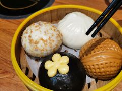 招牌蒸包四拼-强记鱼粥(南村店)