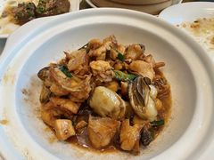 扇鸡焖生蚝煲-香山家宴