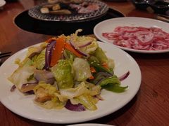 炒杂菜-牛福炭火烧肉(中惠山畔名城店)