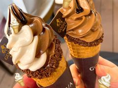 香草黑巧克力冰淇淋-GODIVA(汉街店)