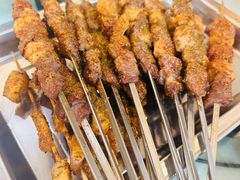 烤羊肉串-香满锅老北京羊蝎子火锅·家常菜(新街口店)