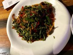 香椿炒八爪鱼-春暖花开(西溪店)