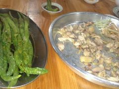 銅盤雞和秋茄-大笑饭堂(甲子桥店)