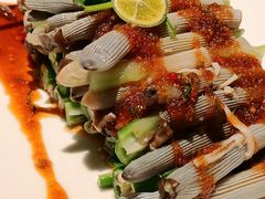 秋葵拌沙虫-黑明餐厅(白鹭洲店)