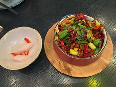 宫爆板筋-山石榴·贵州菜(丰盛里店)