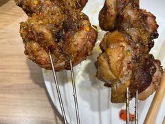 -宝记烧烤·碳锅羊肉·羊蝎子火锅·夜食社(文体路创始店)