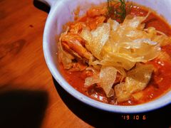 蒜蓉百里香油爆虾仁-造精酿餐厅