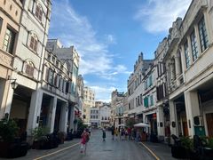 -海口骑楼小吃街