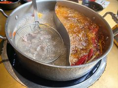 麻辣鸳鸯锅-手选潮汕鲜活牛肉火锅(二七广场店)