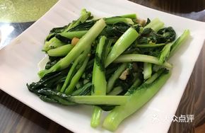 Pork Lard Crumbs with Late Bok Choy
