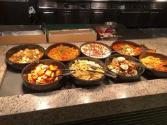 自助取餐区-上海锦江汤臣洲际大酒店壹阶层