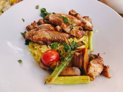 熟鸡肉时蔬➕藏红花鸡汤饭-1901 Cafe(西四店)