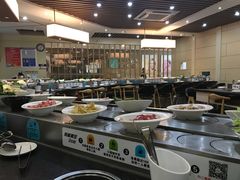 自助调料区-咕叽咕叽自助烤肉小火锅(西城广场购物中心店)