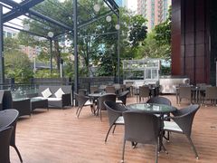露天位-深圳温德姆至尊酒店·大堂吧·户外花园