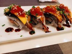芒果芝士鳗鱼寿司-樱の千渡日式料理·铁板烧•烧鸟(金盛田广场店)