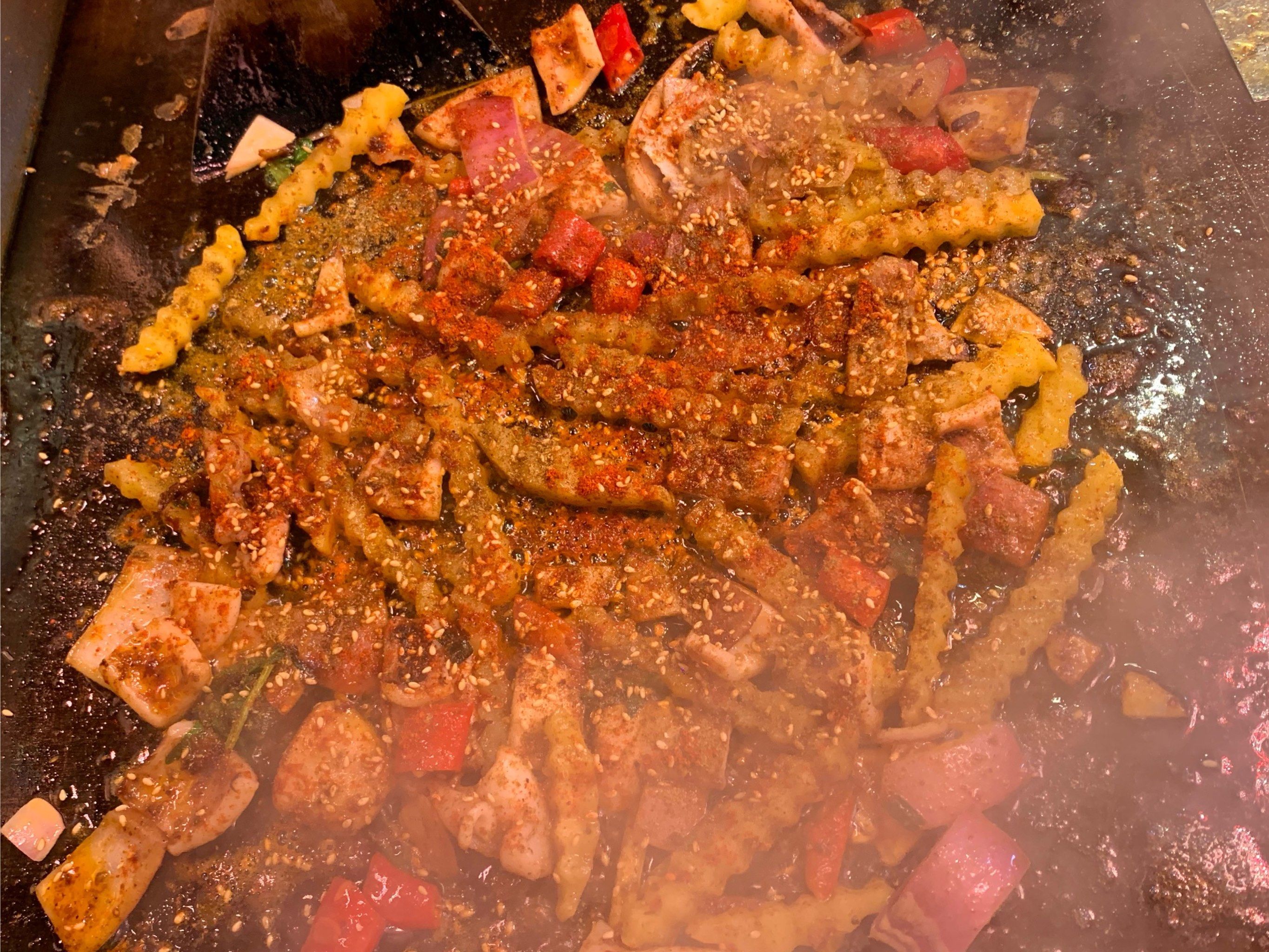 盐市口的美食街,这里没套路[阴险]放心消费