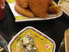 炸窝头沾臭豆腐-芦月轩羊蝎子(北蜂窝店)