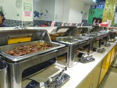 自助取餐区-紫竹林素食(祖庙路店)