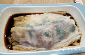 Scallion Sauce Pork Rice Noodle Roll