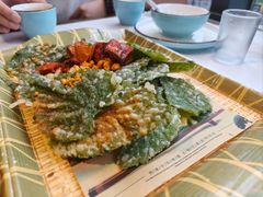 香酥桑叶-食光慢宴·安吉土菜馆