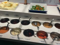 自助调料区-海底捞大排档火锅(悦荟广场店)