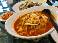 海鲜辣汤面-桃园中华料理炸酱面(燕儿岛路店)