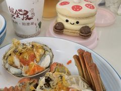 -七的湖·晚芳亭·阳澄湖农家菜·大闸蟹(莲花岛店)