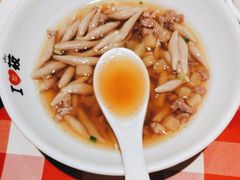 蘑菇汤莜面鱼鱼-西贝(大华虎城店)