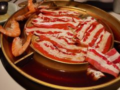 水煎肉-猪啊牛呀羊啊铜盘烤肉(正大广场店)