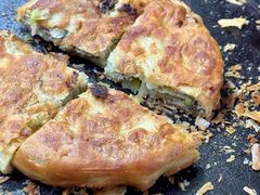 韭黄牛肉-贾五油糊馅