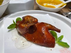陈皮脆皮乳鸽-北京泰富酒店-柏景轩中餐厅