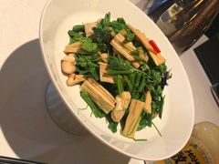 橄榄油丝瓜尖-北平楼·烤鸭·北京菜(牡丹园店)