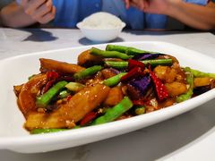 长豆茄子煲-老知青·铁锅炖(集美万达店)