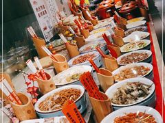 自助取餐区-古道村落(温汤店)