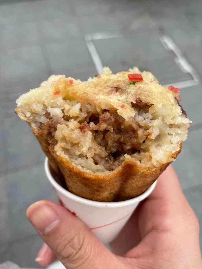 老法头梅花糕(南禅寺店)-"无锡老发头的味道是一对年轻夫妇做的 .