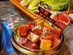 汁烧骰子牛肉-柳飘飘亚洲烤肉集合店(内江万达店)