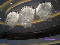 大堂水晶灯-上海新发展亚太JW万豪酒店