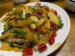 酸笋炒肥肠-牛八宝桂林米粉(八里庄店)