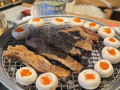 -草家酱蟹炭火烤肉店(珲春南路一店)