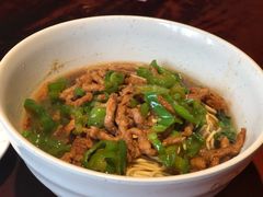 青椒肉丝拌面-花园茶楼(兴城西路店)