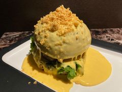 瀑布芝士牛肉汉堡-Lets burger非常汉堡·环球风味(蓝色港湾店)
