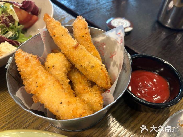 机器人火炉披萨(爱琴海店)炸自制鸡柳图片